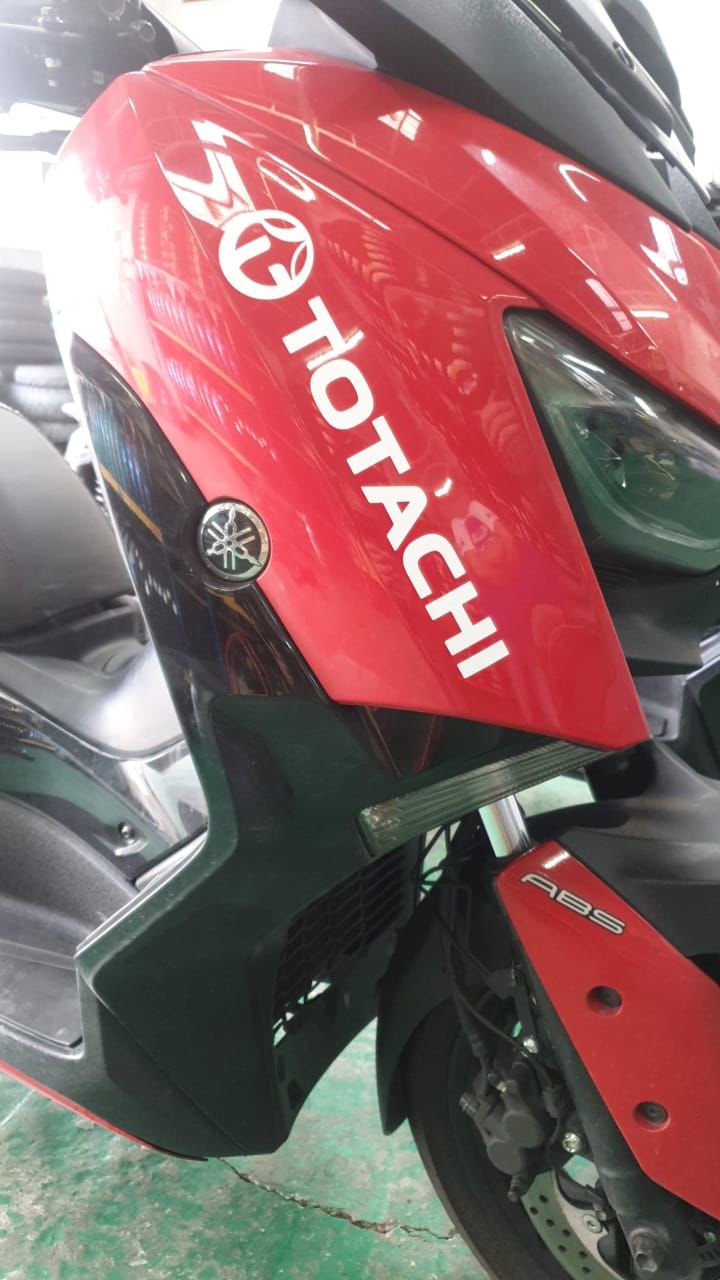 Totachi Sticker in motor