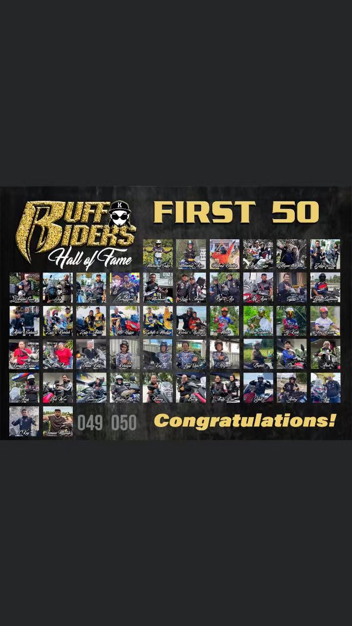 First 50 - Ruff Riders | Ruff Ride Challenge 2023 - NORTHERN TOTACHI USER